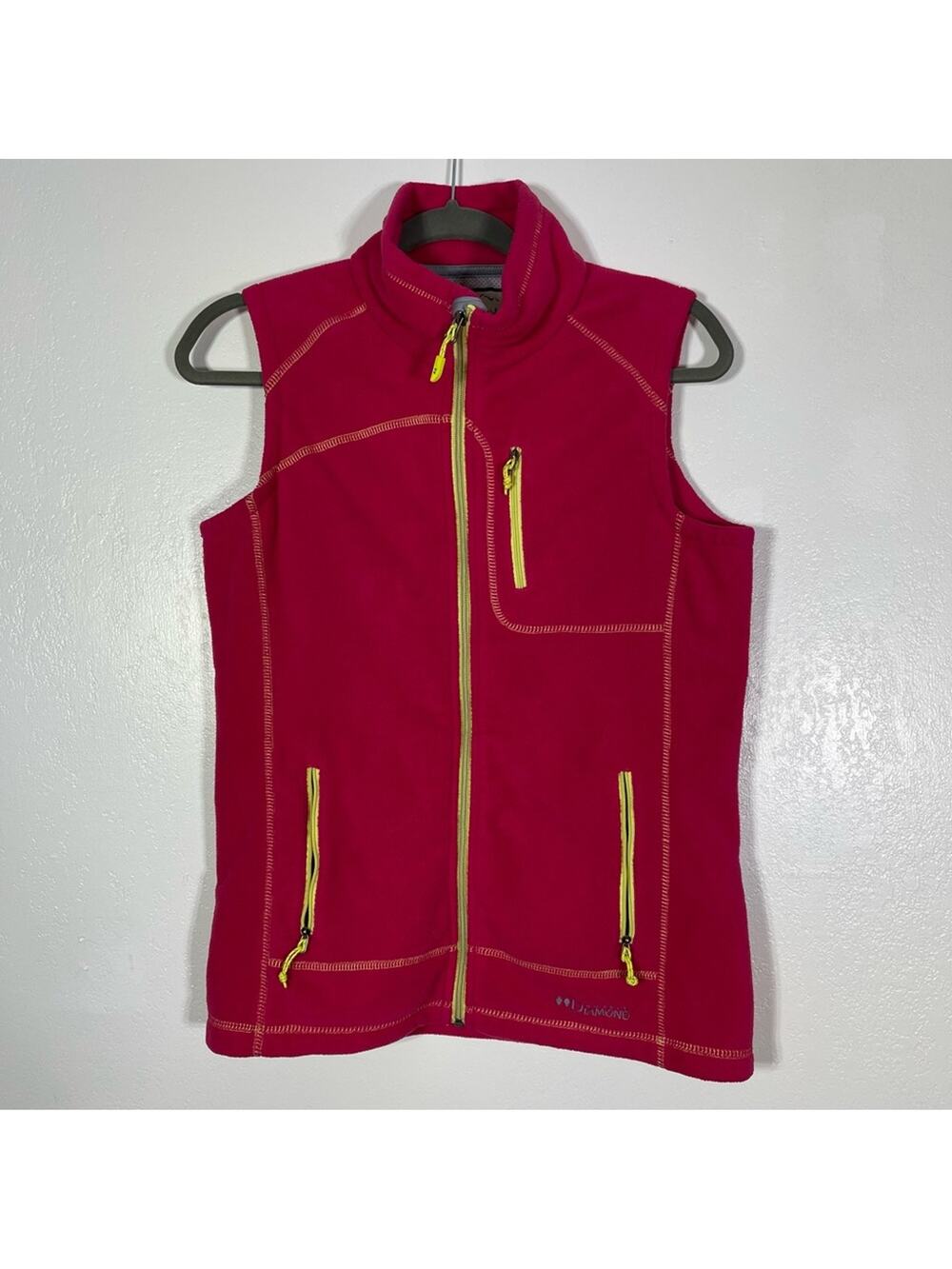 Double Diamond Fleece Vest. Size Small. Lots of pockets. Excellent condition!